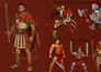 do 2d pixel art sprite sheet character design, 2d game art asset pixel animation